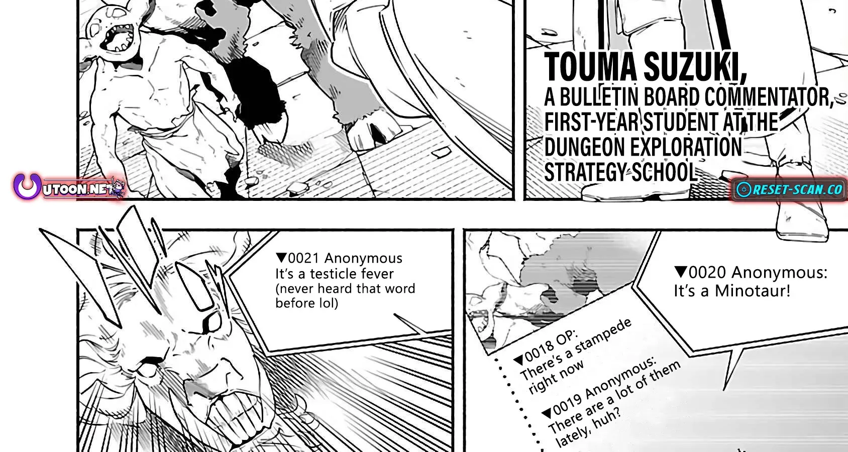 Dungeon” I Helped Someone and Went Viral Without Knowing It “Gameplay Chapter 1 page 43 - 