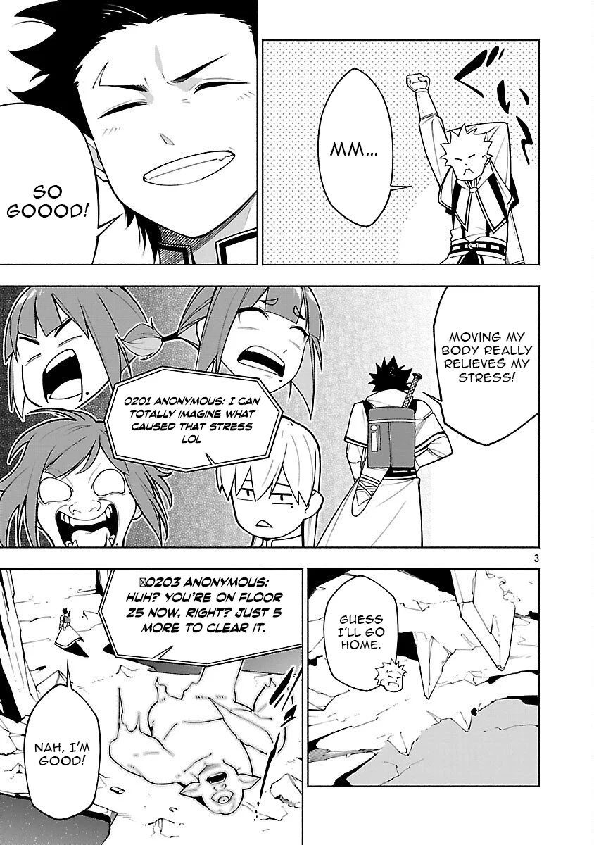 Dungeon” I Helped Someone and Went Viral Without Knowing It “Gameplay Chapter 10 page 6 - 