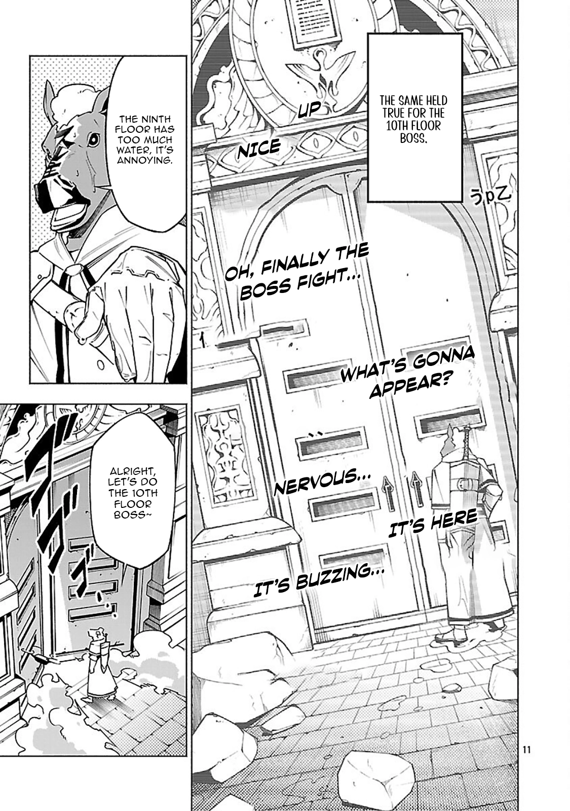 Dungeon” I Helped Someone and Went Viral Without Knowing It “Gameplay Chapter 14 page 12 - 
