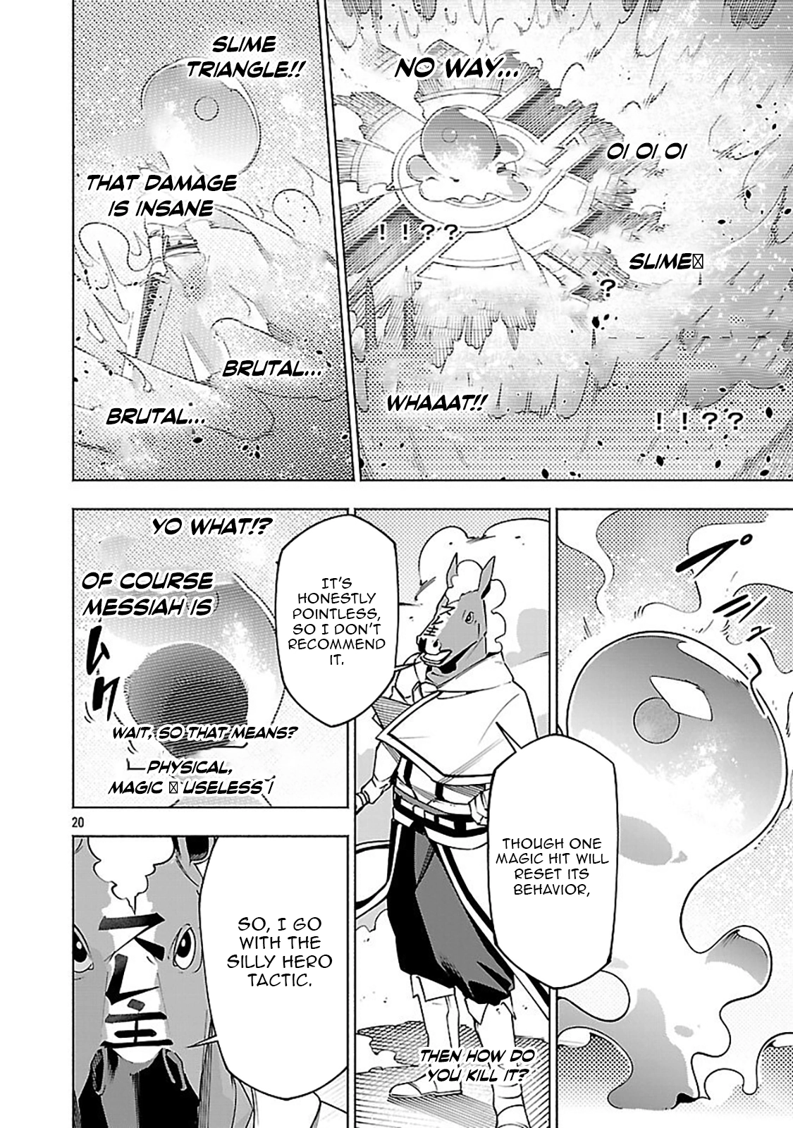 Dungeon” I Helped Someone and Went Viral Without Knowing It “Gameplay Chapter 14 page 21 - 