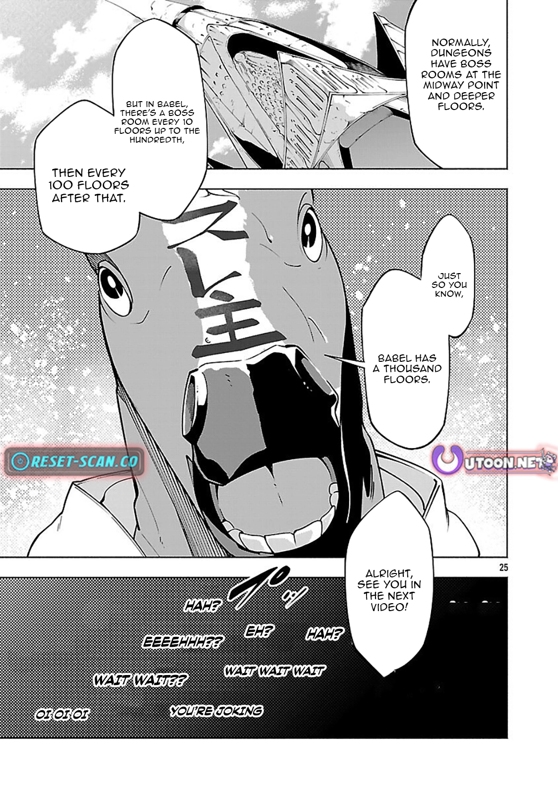 Dungeon” I Helped Someone and Went Viral Without Knowing It “Gameplay Chapter 14 page 26 - 