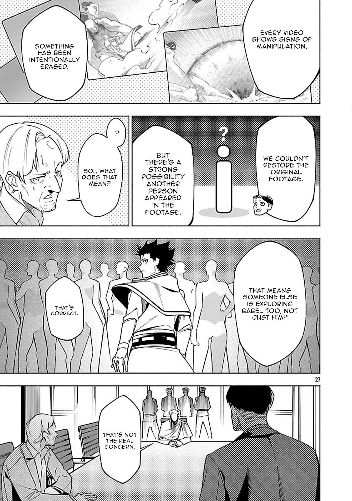 Dungeon” I Helped Someone and Went Viral Without Knowing It “Gameplay Chapter 14 page 28 - 
