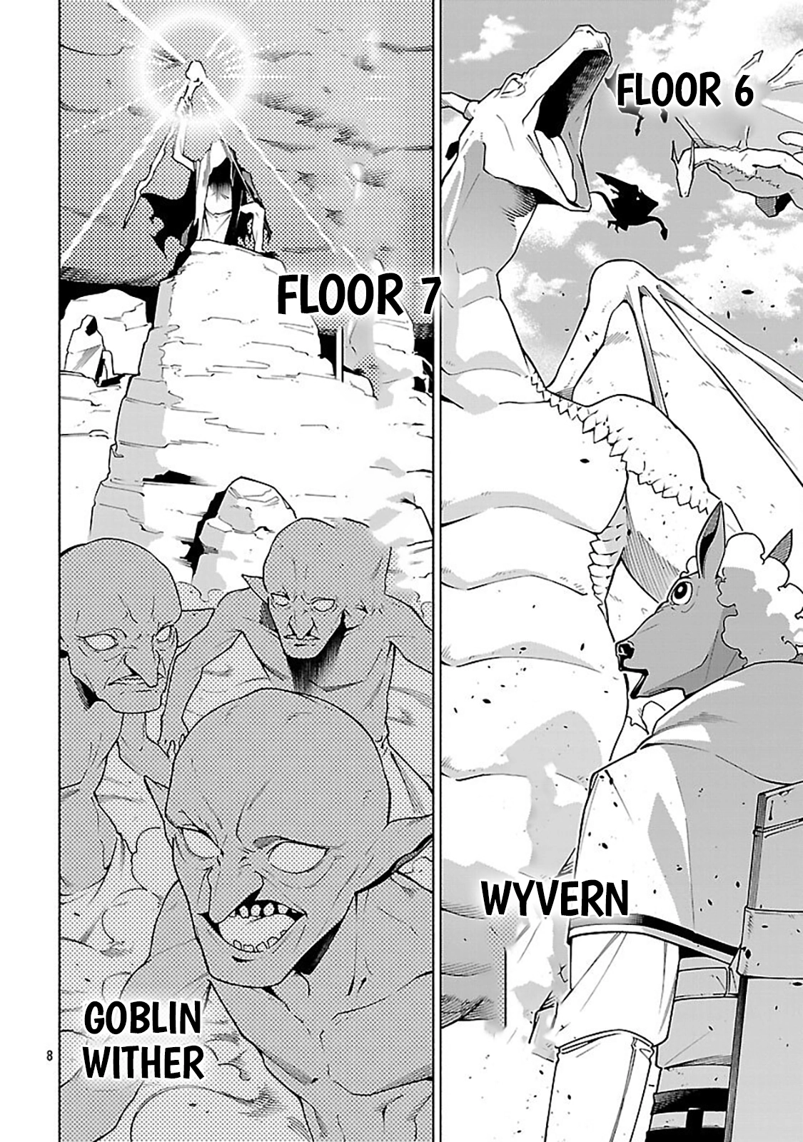 Dungeon” I Helped Someone and Went Viral Without Knowing It “Gameplay Chapter 14 page 9 - 