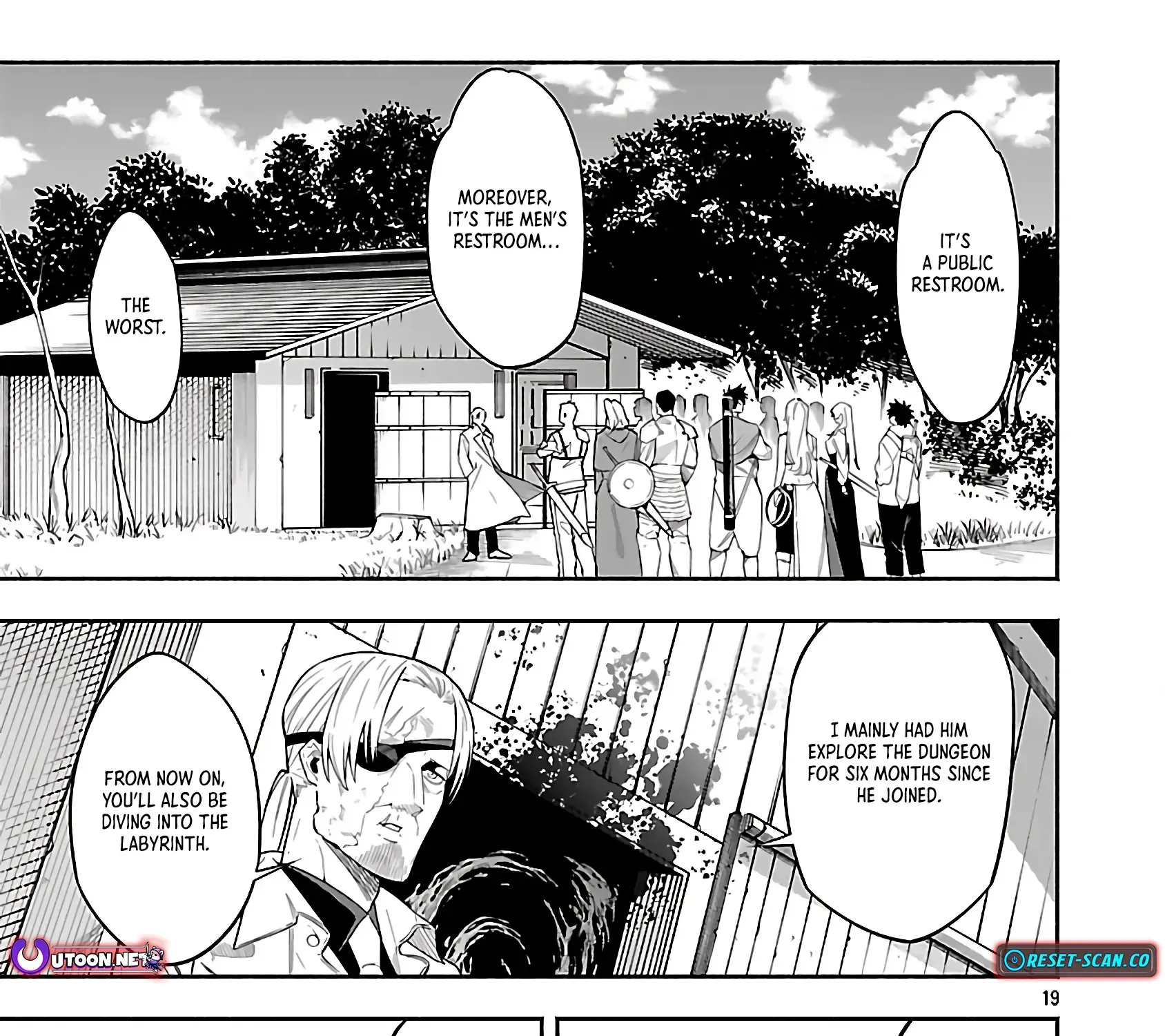 Dungeon” I Helped Someone and Went Viral Without Knowing It “Gameplay Chapter 2 page 42 - 