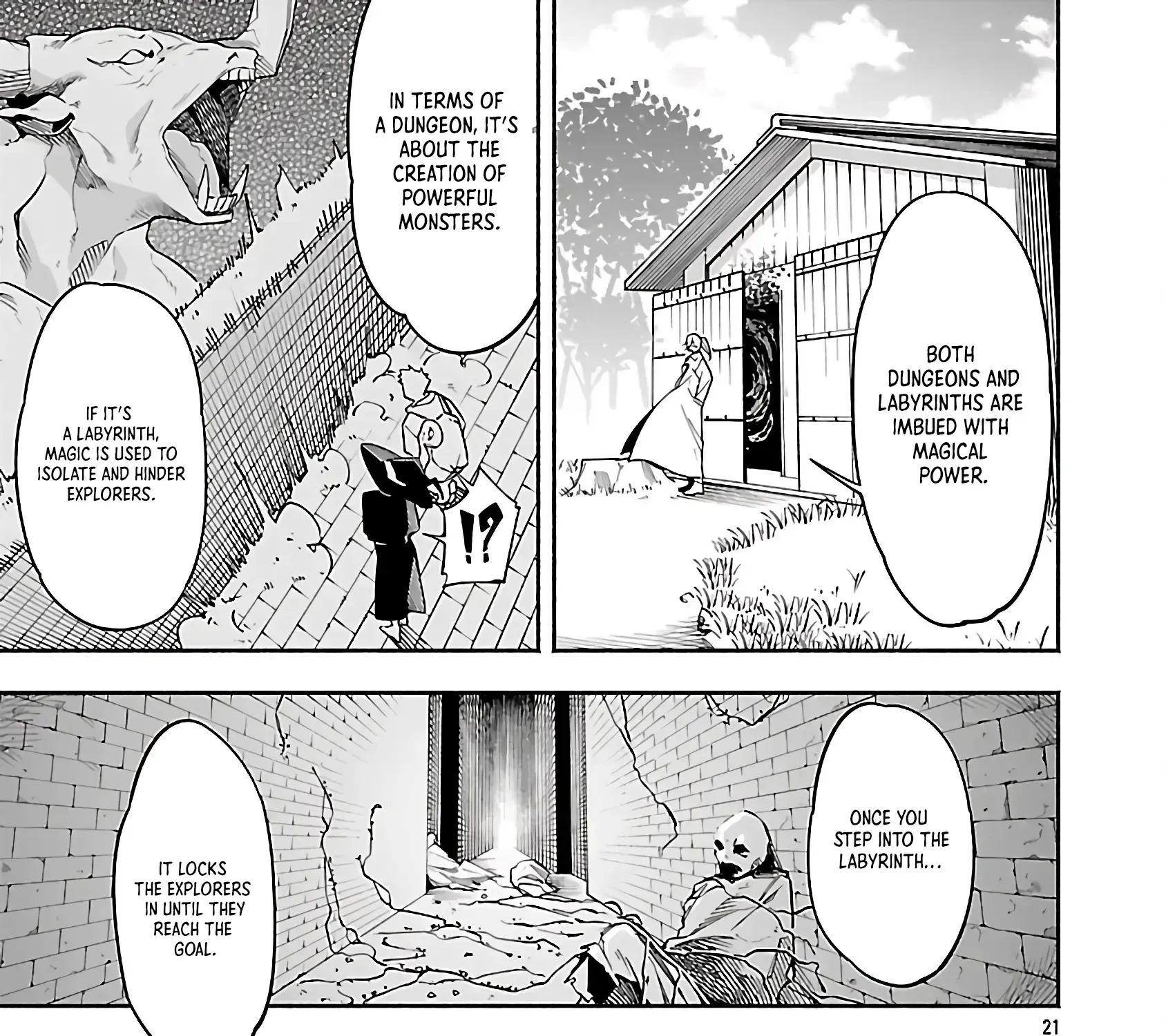 Dungeon” I Helped Someone and Went Viral Without Knowing It “Gameplay Chapter 2 page 46 - 