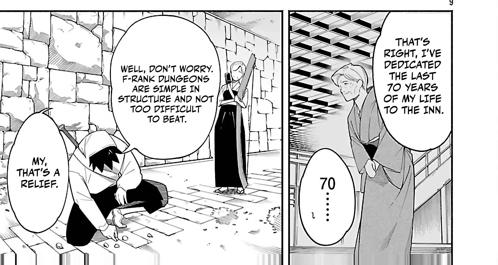 Dungeon” I Helped Someone and Went Viral Without Knowing It “Gameplay Chapter 3 page 22 - 