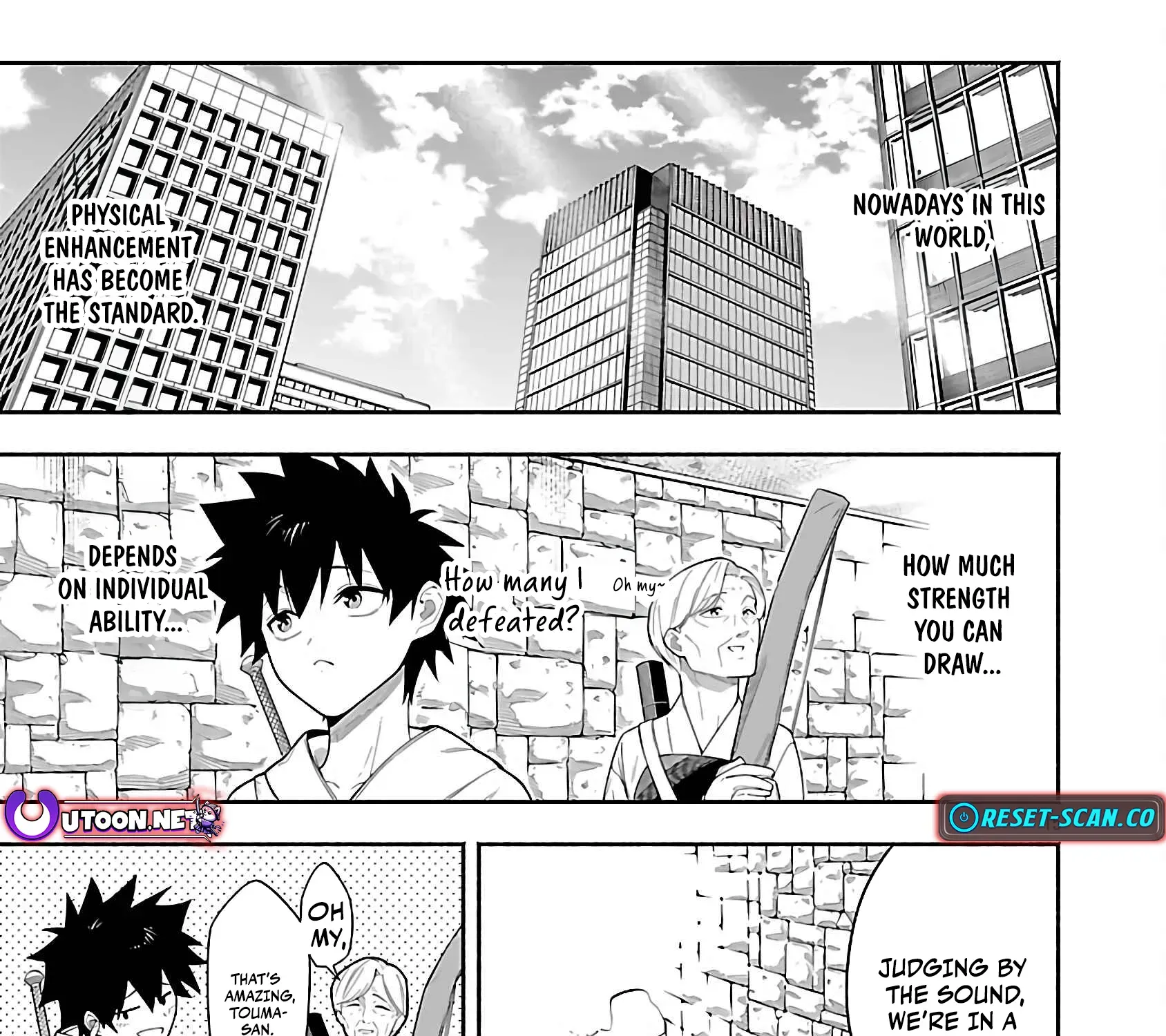 Dungeon” I Helped Someone and Went Viral Without Knowing It “Gameplay Chapter 3 page 33 - 