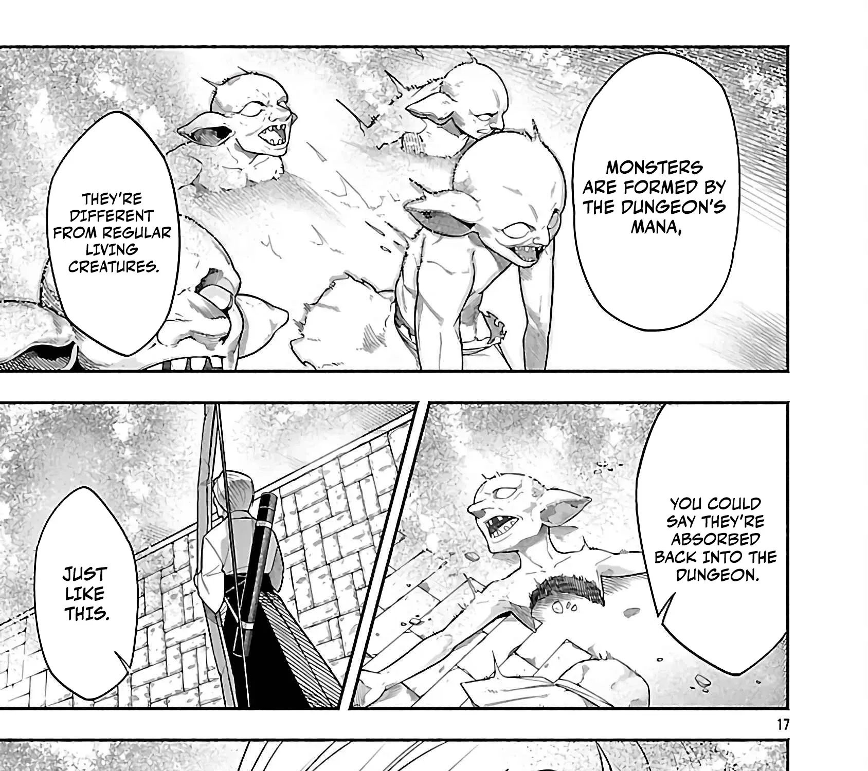 Dungeon” I Helped Someone and Went Viral Without Knowing It “Gameplay Chapter 3 page 37 - 