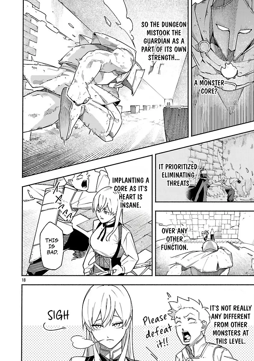 Dungeon” I Helped Someone and Went Viral Without Knowing It “Gameplay Chapter 4 page 21 - 