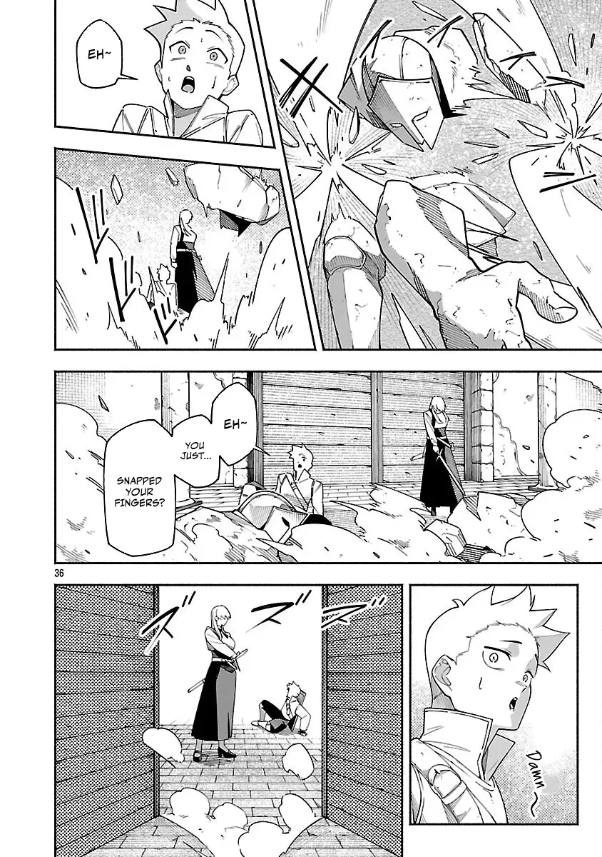 Dungeon” I Helped Someone and Went Viral Without Knowing It “Gameplay Chapter 4 page 39 - 