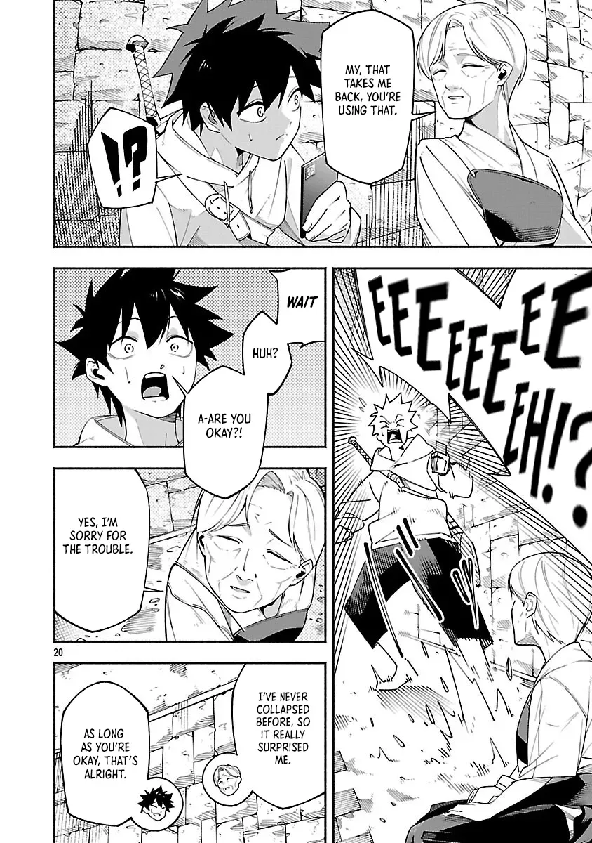 Dungeon” I Helped Someone and Went Viral Without Knowing It “Gameplay Chapter 5 page 23 - 