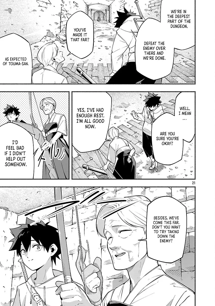 Dungeon” I Helped Someone and Went Viral Without Knowing It “Gameplay Chapter 5 page 24 - 
