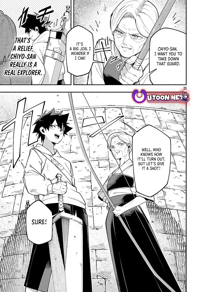 Dungeon” I Helped Someone and Went Viral Without Knowing It “Gameplay Chapter 5 page 26 - 