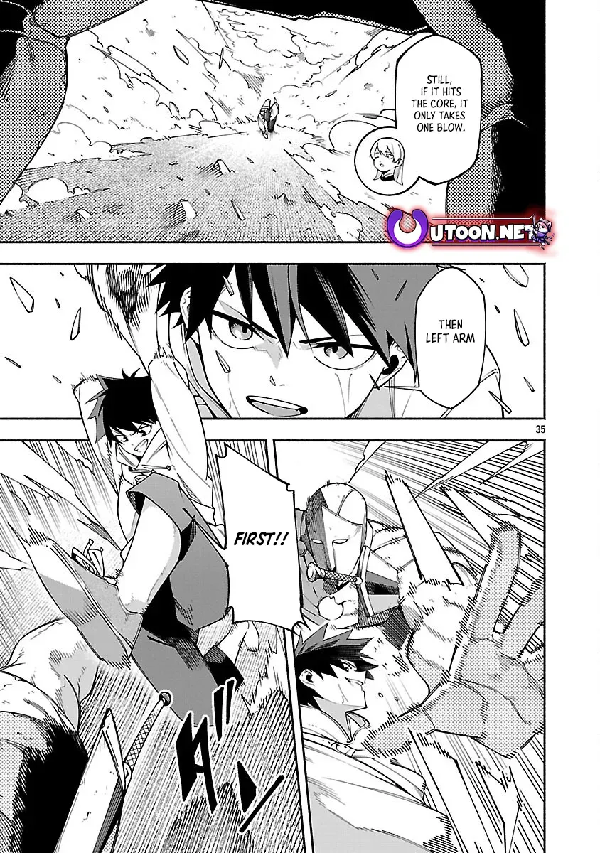 Dungeon” I Helped Someone and Went Viral Without Knowing It “Gameplay Chapter 5 page 38 - 