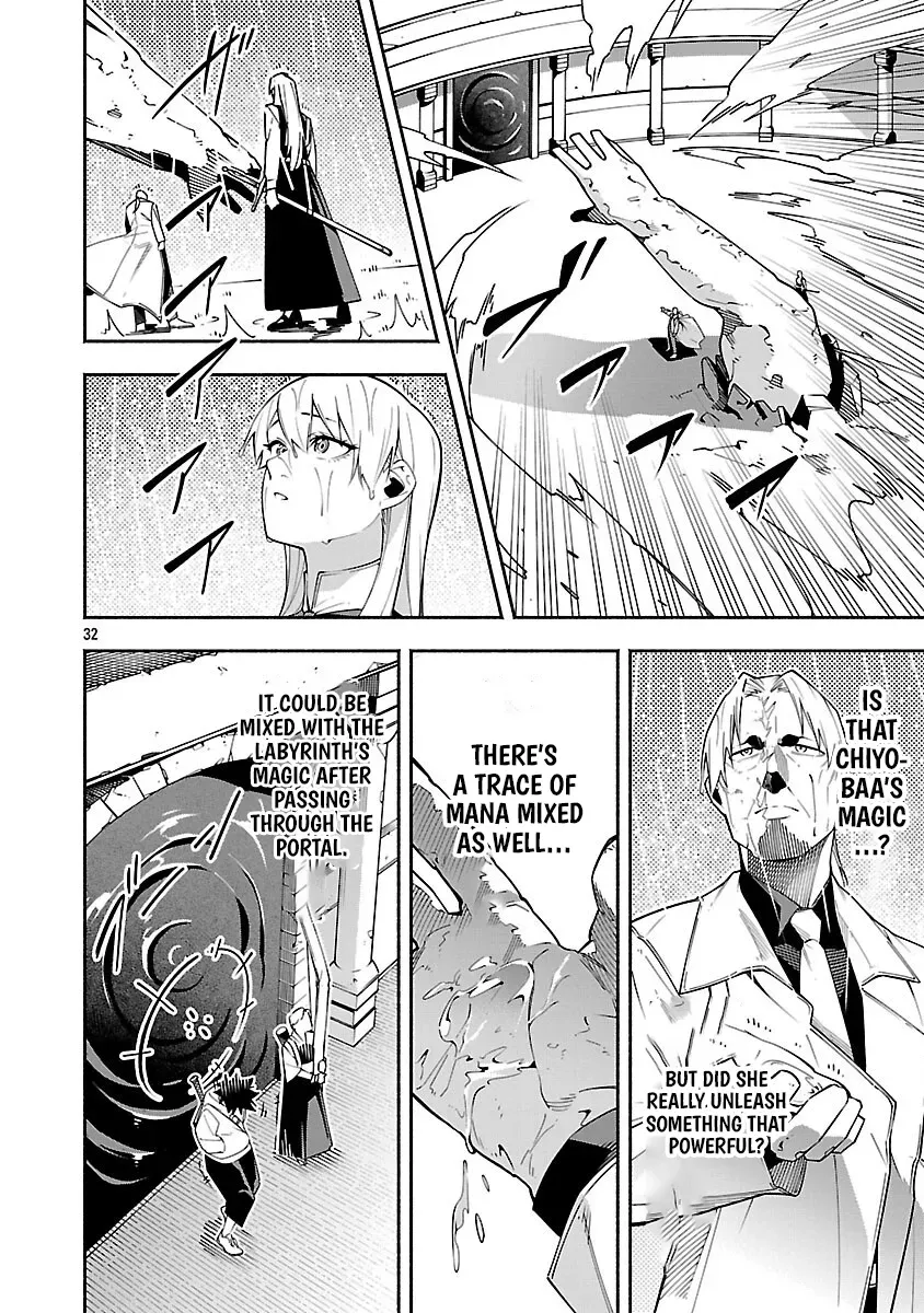 Dungeon” I Helped Someone and Went Viral Without Knowing It “Gameplay Chapter 6 page 34 - 