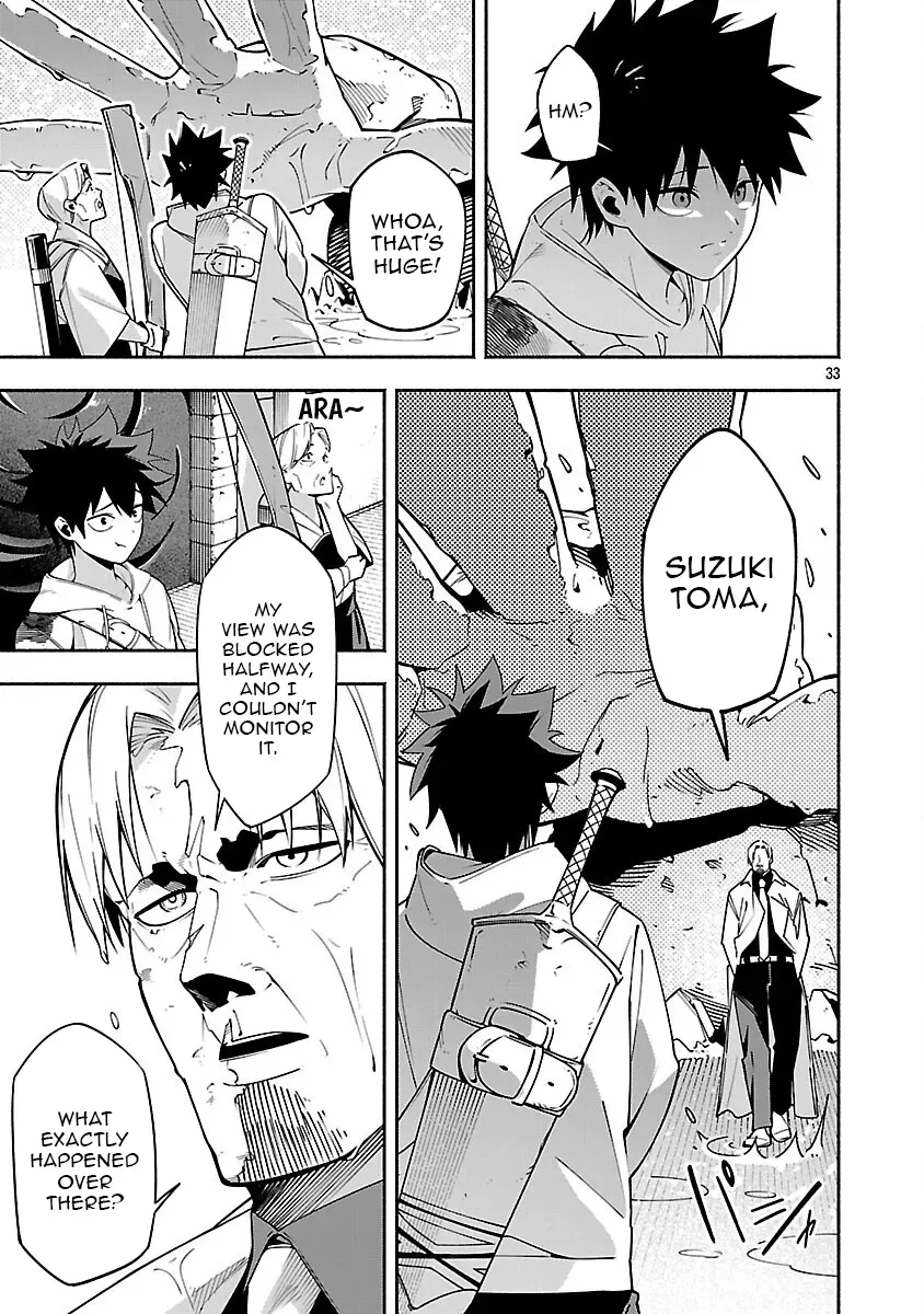 Dungeon” I Helped Someone and Went Viral Without Knowing It “Gameplay Chapter 6 page 35 - 