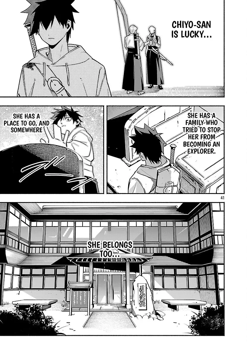Dungeon” I Helped Someone and Went Viral Without Knowing It “Gameplay Chapter 6 page 43 - 