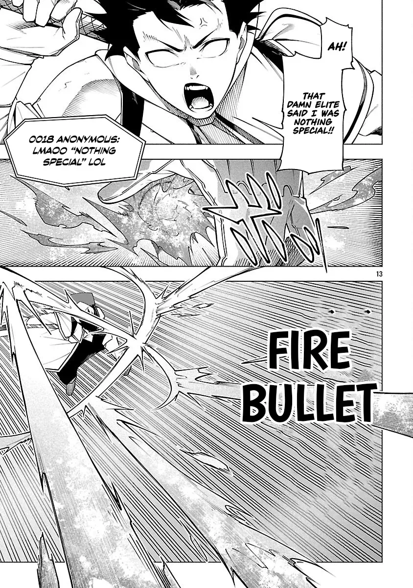 Dungeon” I Helped Someone and Went Viral Without Knowing It “Gameplay Chapter 7 page 14 - 