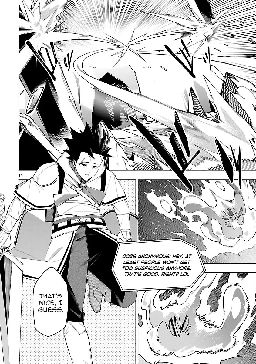 Dungeon” I Helped Someone and Went Viral Without Knowing It “Gameplay Chapter 7 page 15 - 