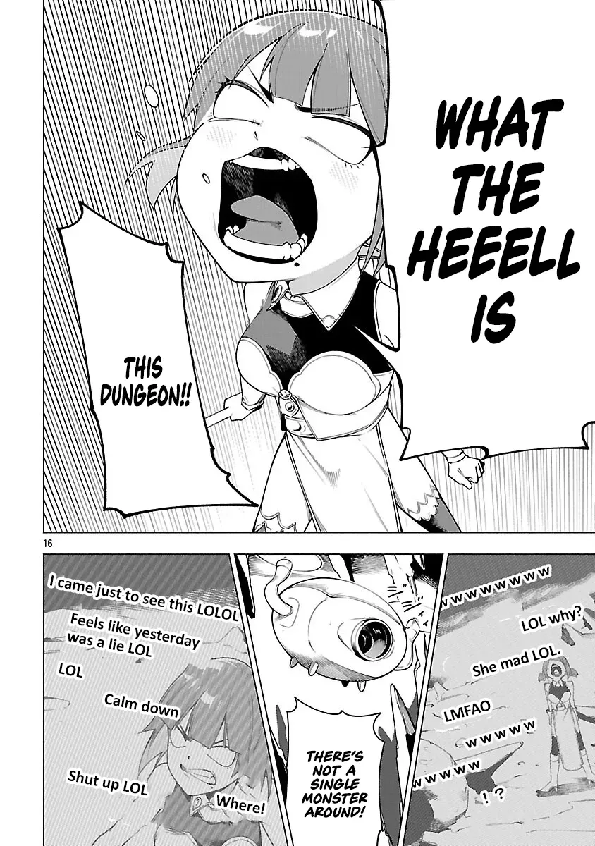 Dungeon” I Helped Someone and Went Viral Without Knowing It “Gameplay Chapter 7 page 17 - 