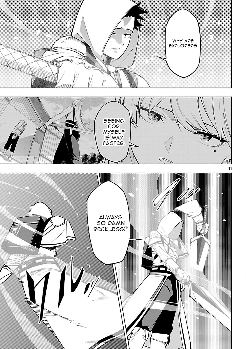 Dungeon” I Helped Someone and Went Viral Without Knowing It “Gameplay Chapter 8 page 13 - 