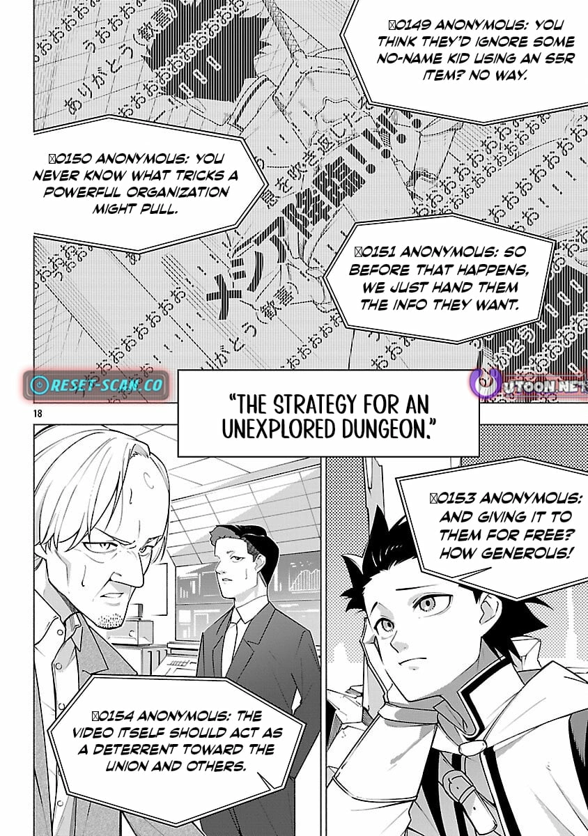 Dungeon” I Helped Someone and Went Viral Without Knowing It “Gameplay Chapter 9 page 21 - 