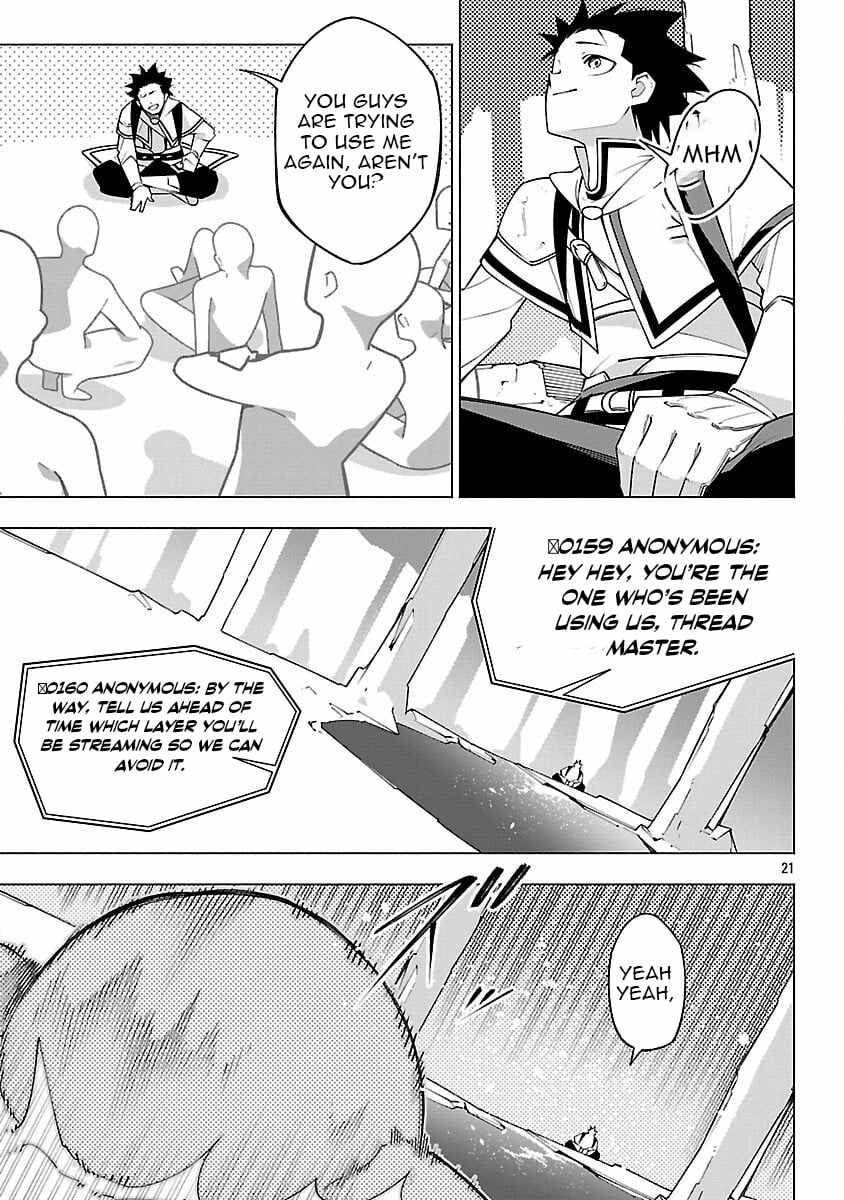 Dungeon” I Helped Someone and Went Viral Without Knowing It “Gameplay Chapter 9 page 24 - 