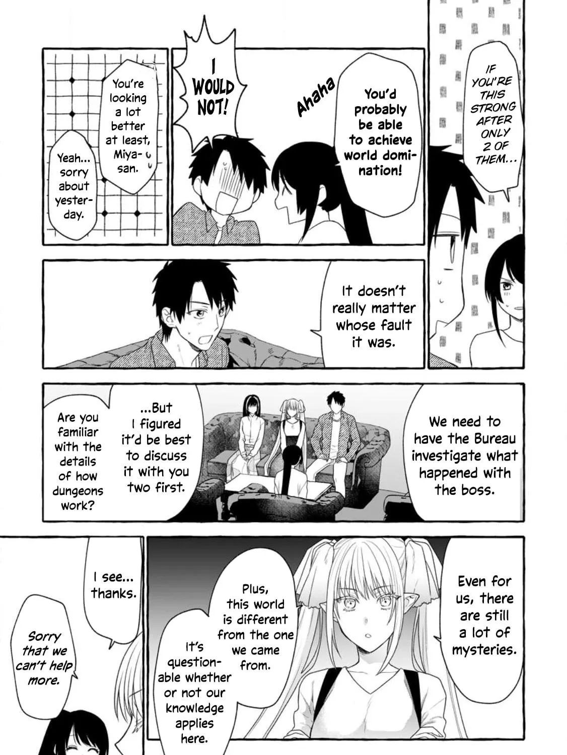 Dungeon no Aru Sekai de Kashikoku Sukoyaka ni Ikiru Houhou Chapter 12 page 42 - 
