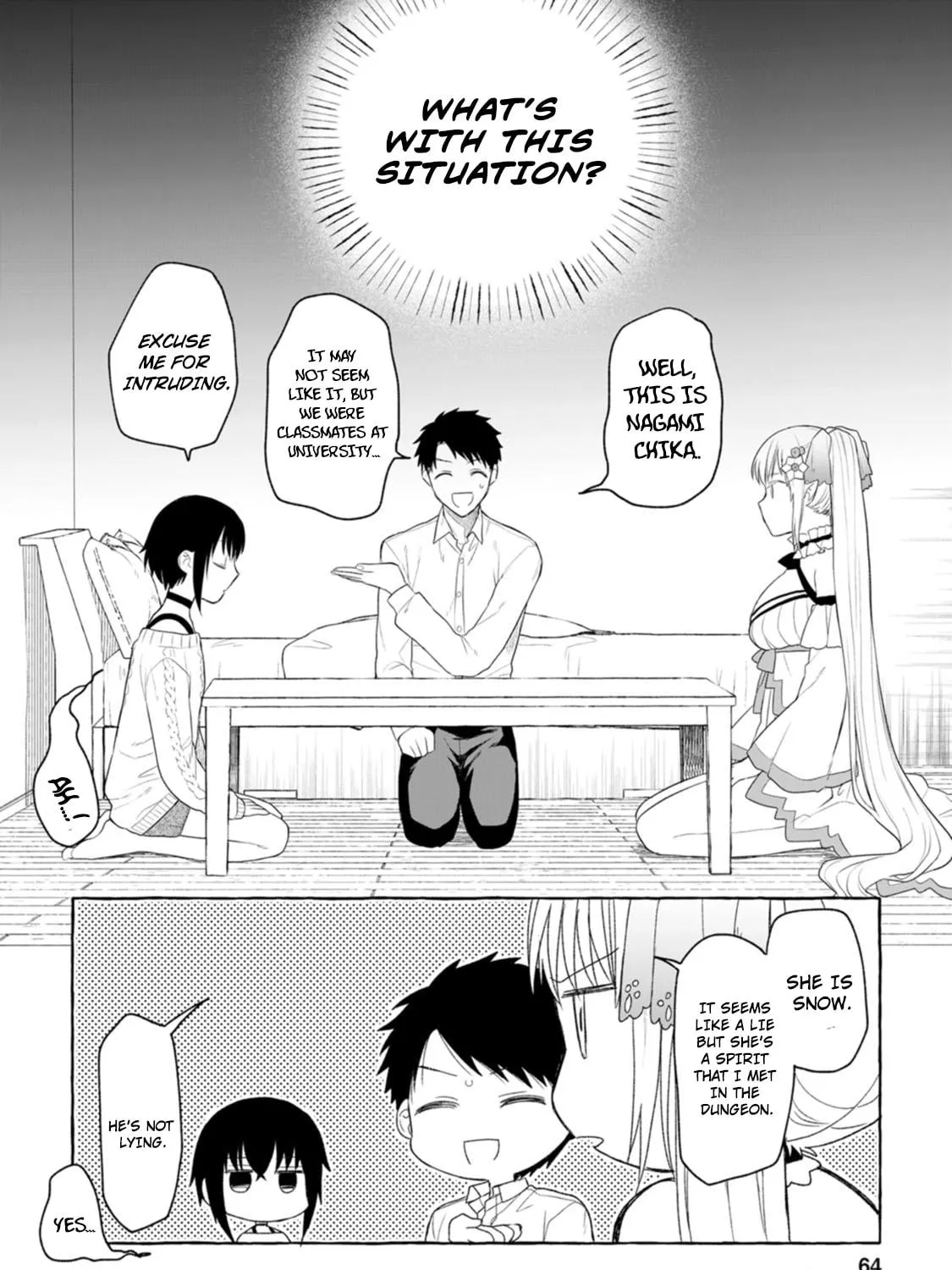 Dungeon no Aru Sekai de Kashikoku Sukoyaka ni Ikiru Houhou Chapter 3 page 4 - 