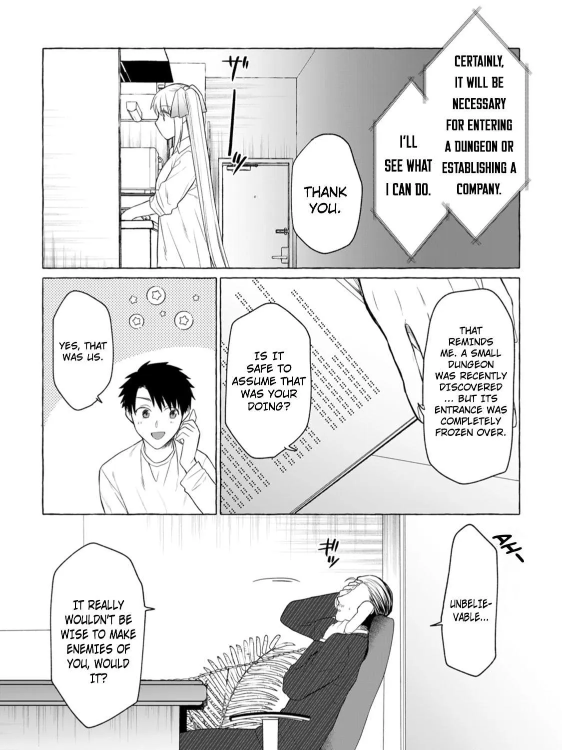 Dungeon no Aru Sekai de Kashikoku Sukoyaka ni Ikiru Houhou Chapter 4 page 8 - 