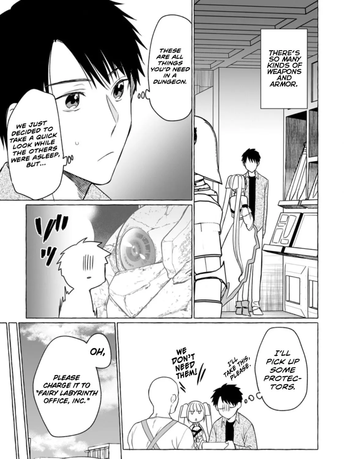 Dungeon no Aru Sekai de Kashikoku Sukoyaka ni Ikiru Houhou Chapter 6 page 21 - 