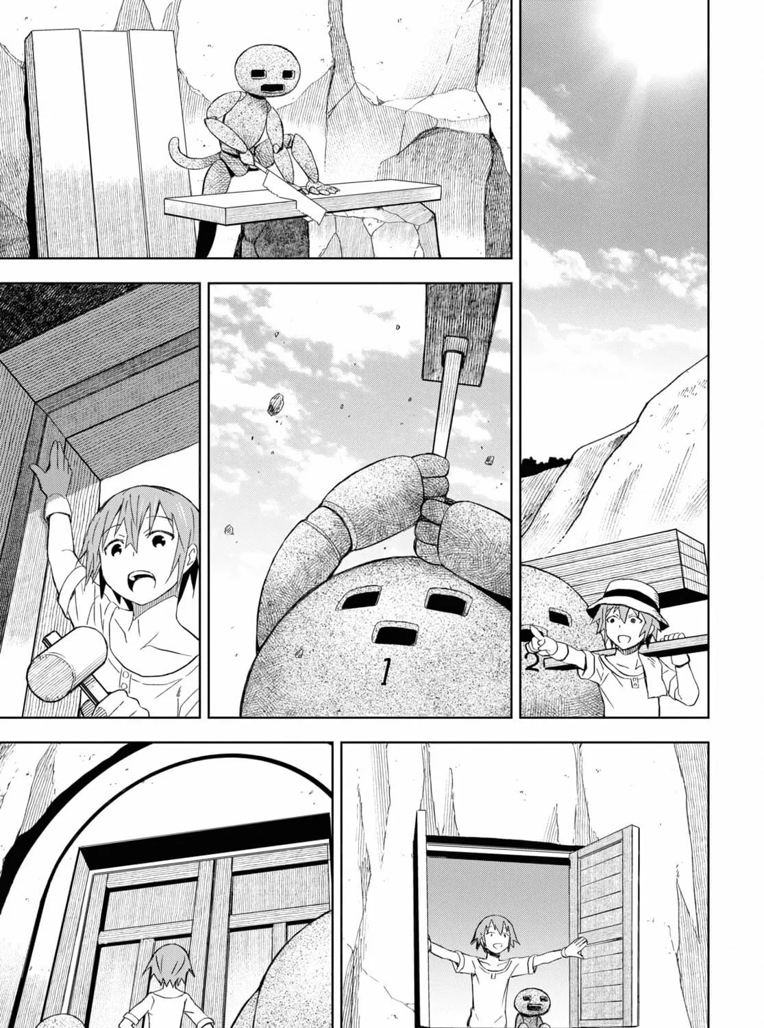 Dungeon Tou de Yadoya wo Yarou! Souzou Mahou wo Moratta Ore no Hosoude Hanjouki Chapter 11 page 49 - 