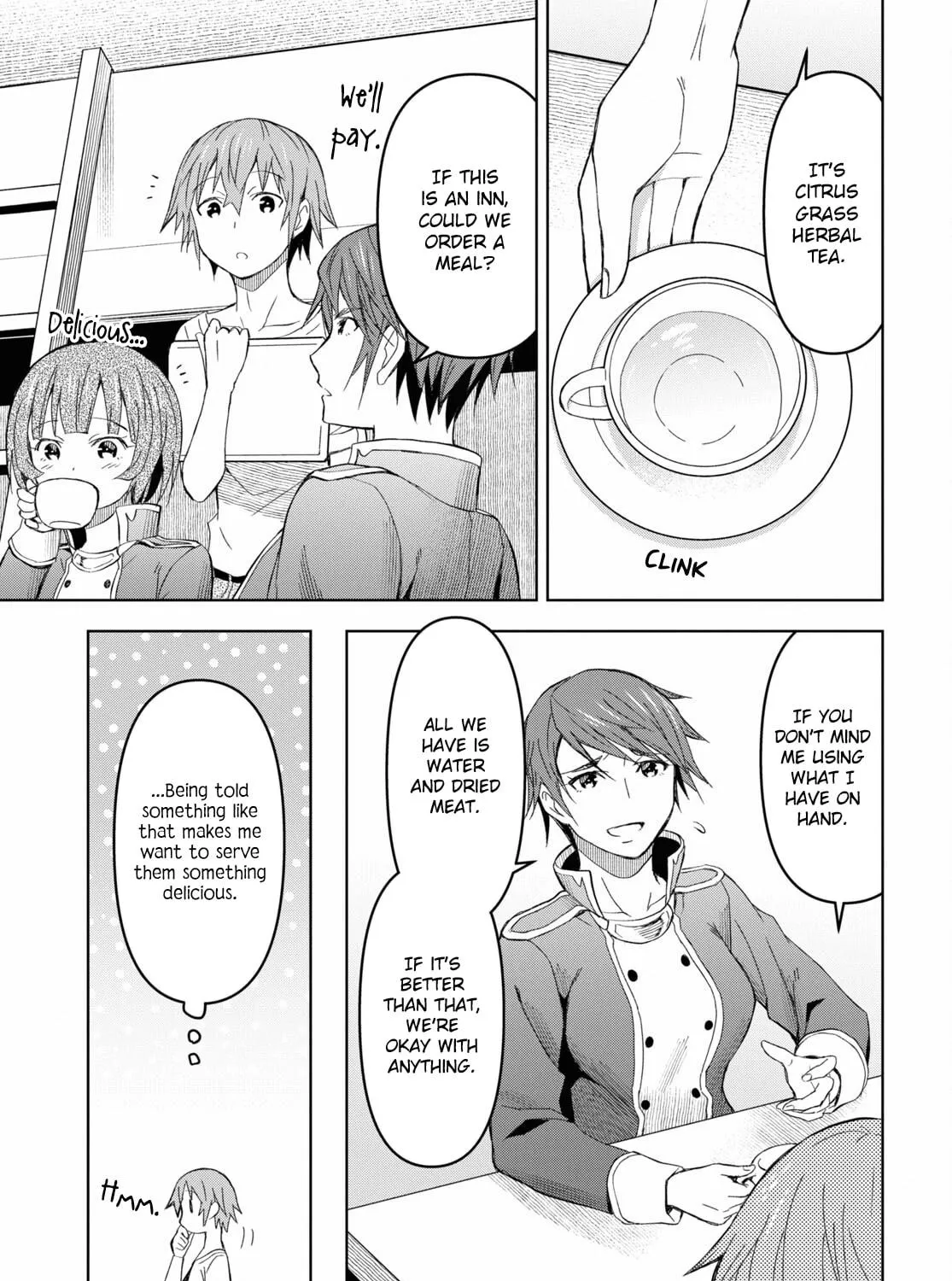 Dungeon Tou de Yadoya wo Yarou! Souzou Mahou wo Moratta Ore no Hosoude Hanjouki Chapter 12 page 49 - 