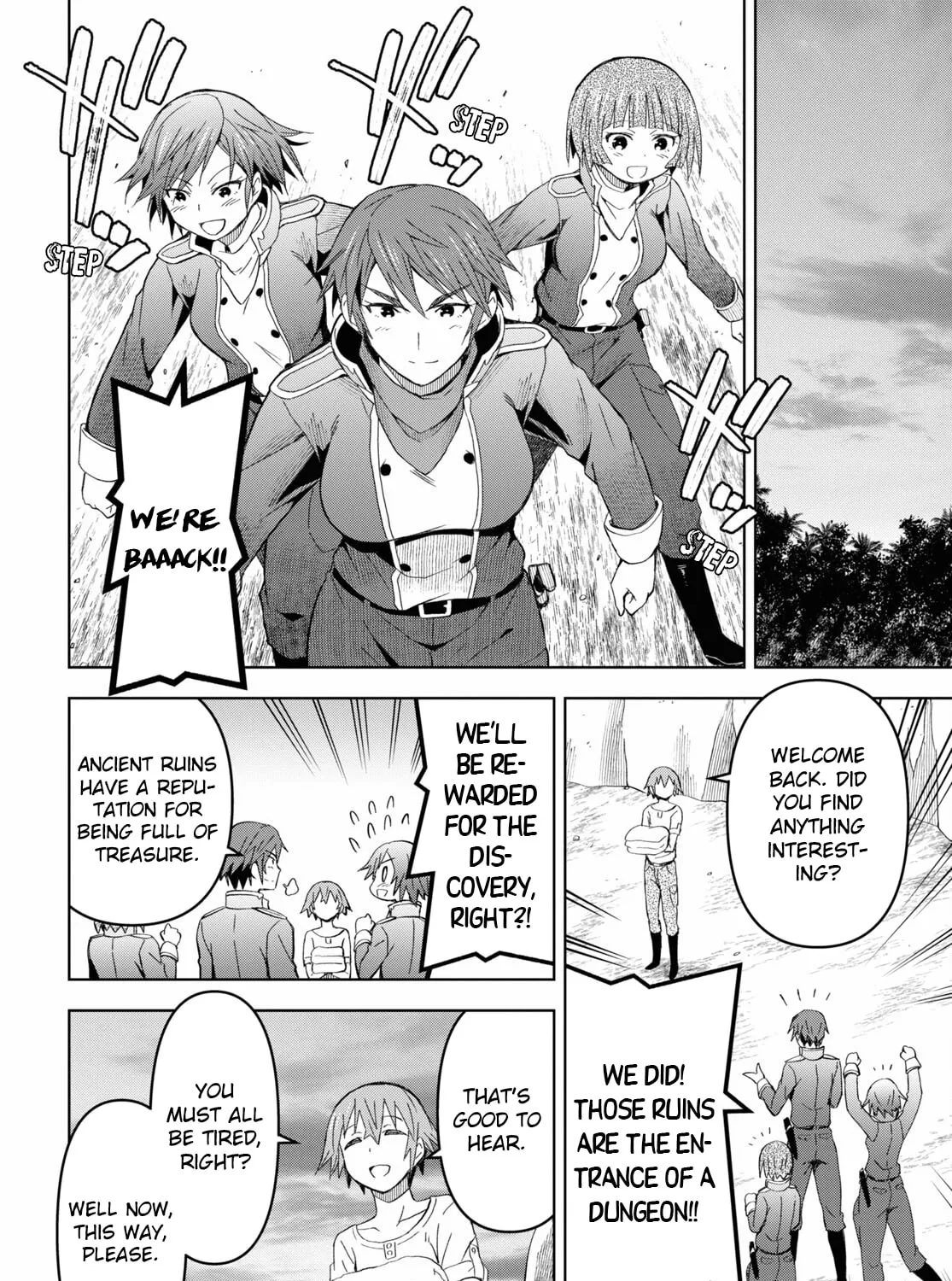 Dungeon Tou de Yadoya wo Yarou! Souzou Mahou wo Moratta Ore no Hosoude Hanjouki Chapter 13 page 33 - 