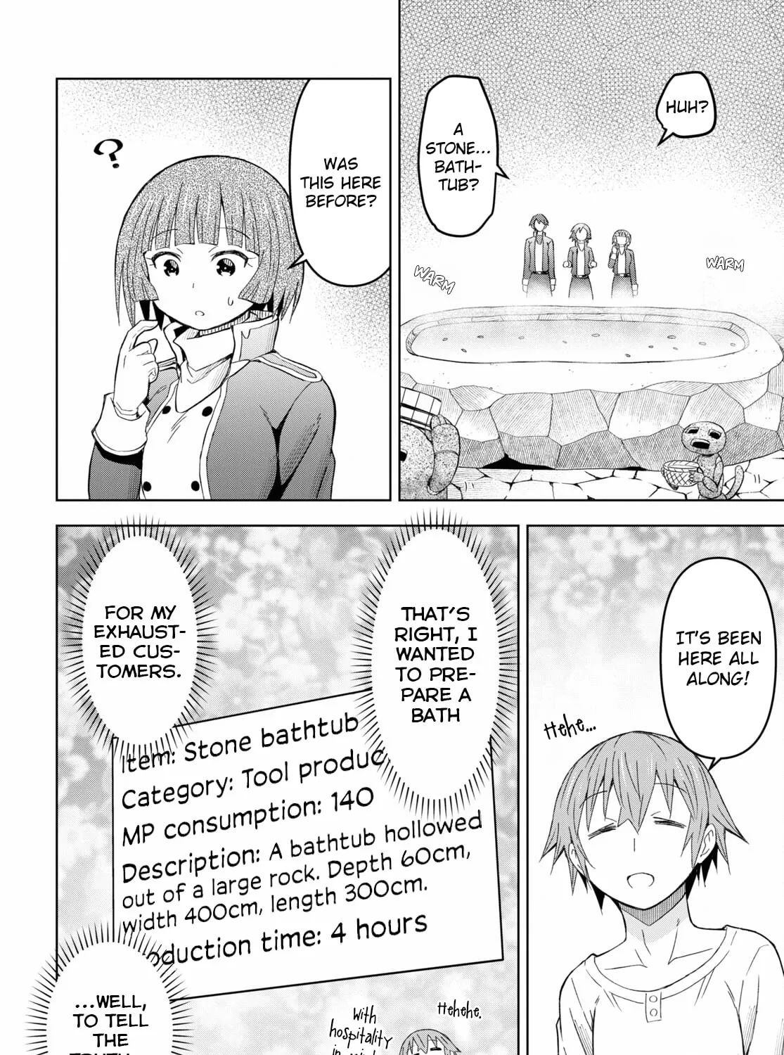 Dungeon Tou de Yadoya wo Yarou! Souzou Mahou wo Moratta Ore no Hosoude Hanjouki Chapter 13 page 37 - 