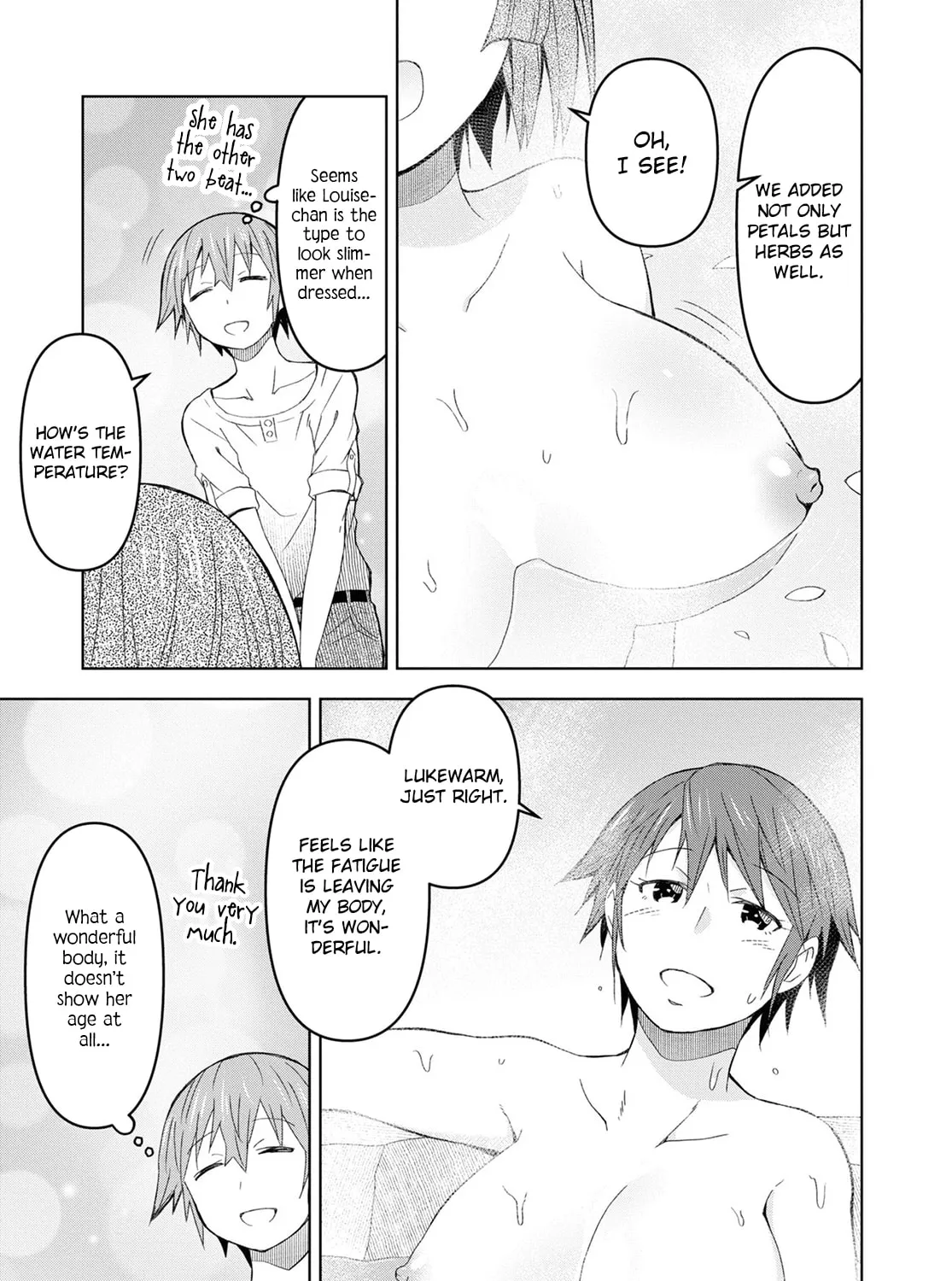 Dungeon Tou de Yadoya wo Yarou! Souzou Mahou wo Moratta Ore no Hosoude Hanjouki Chapter 13 page 45 - 