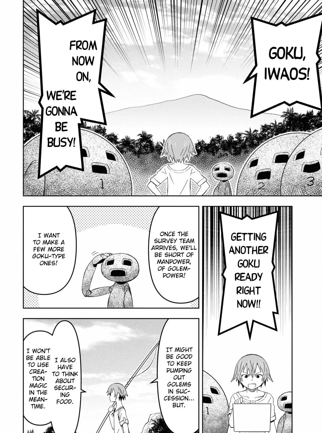 Dungeon Tou de Yadoya wo Yarou! Souzou Mahou wo Moratta Ore no Hosoude Hanjouki Chapter 14 page 39 - 