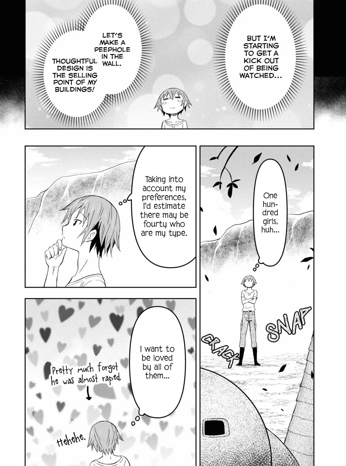 Dungeon Tou de Yadoya wo Yarou! Souzou Mahou wo Moratta Ore no Hosoude Hanjouki Chapter 14 page 47 - 