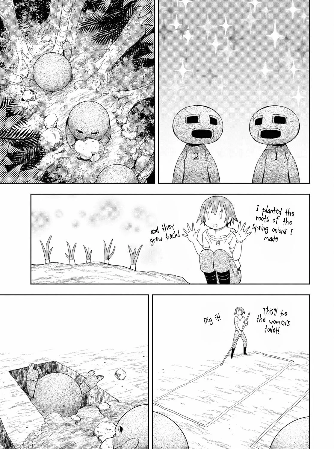 Dungeon Tou de Yadoya wo Yarou! Souzou Mahou wo Moratta Ore no Hosoude Hanjouki Chapter 14 page 49 - 