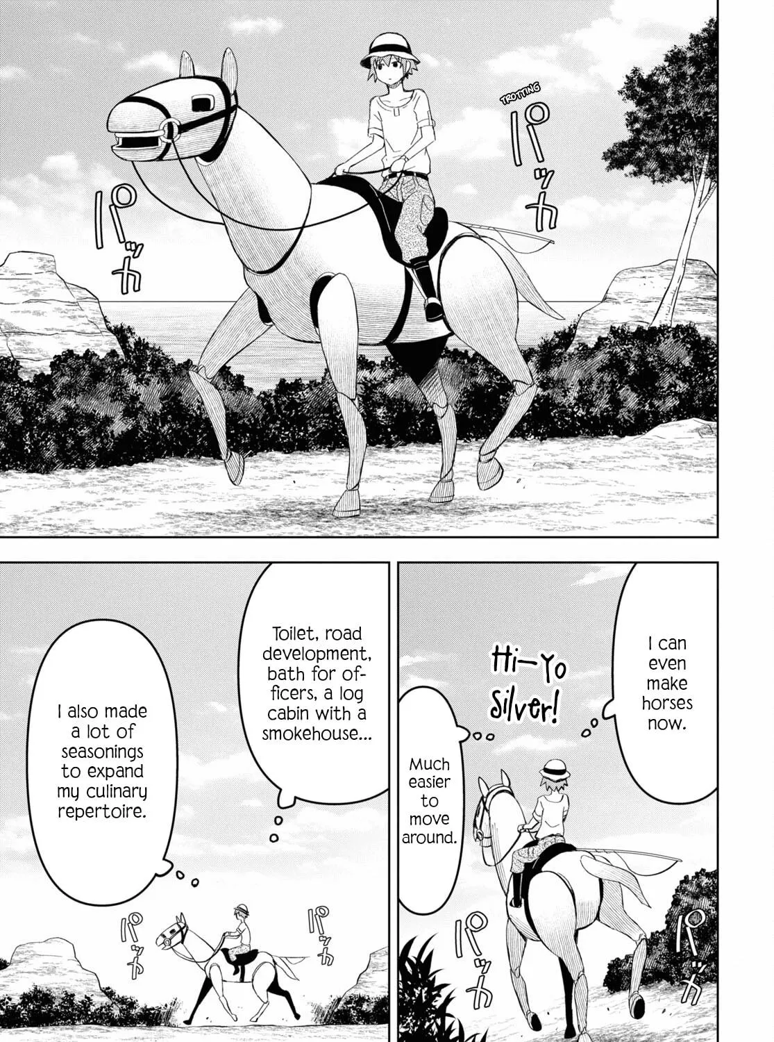 Dungeon Tou de Yadoya wo Yarou! Souzou Mahou wo Moratta Ore no Hosoude Hanjouki Chapter 14 page 53 - 