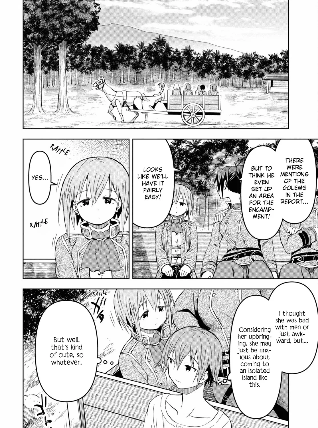 Dungeon Tou de Yadoya wo Yarou! Souzou Mahou wo Moratta Ore no Hosoude Hanjouki Chapter 15 page 37 - 