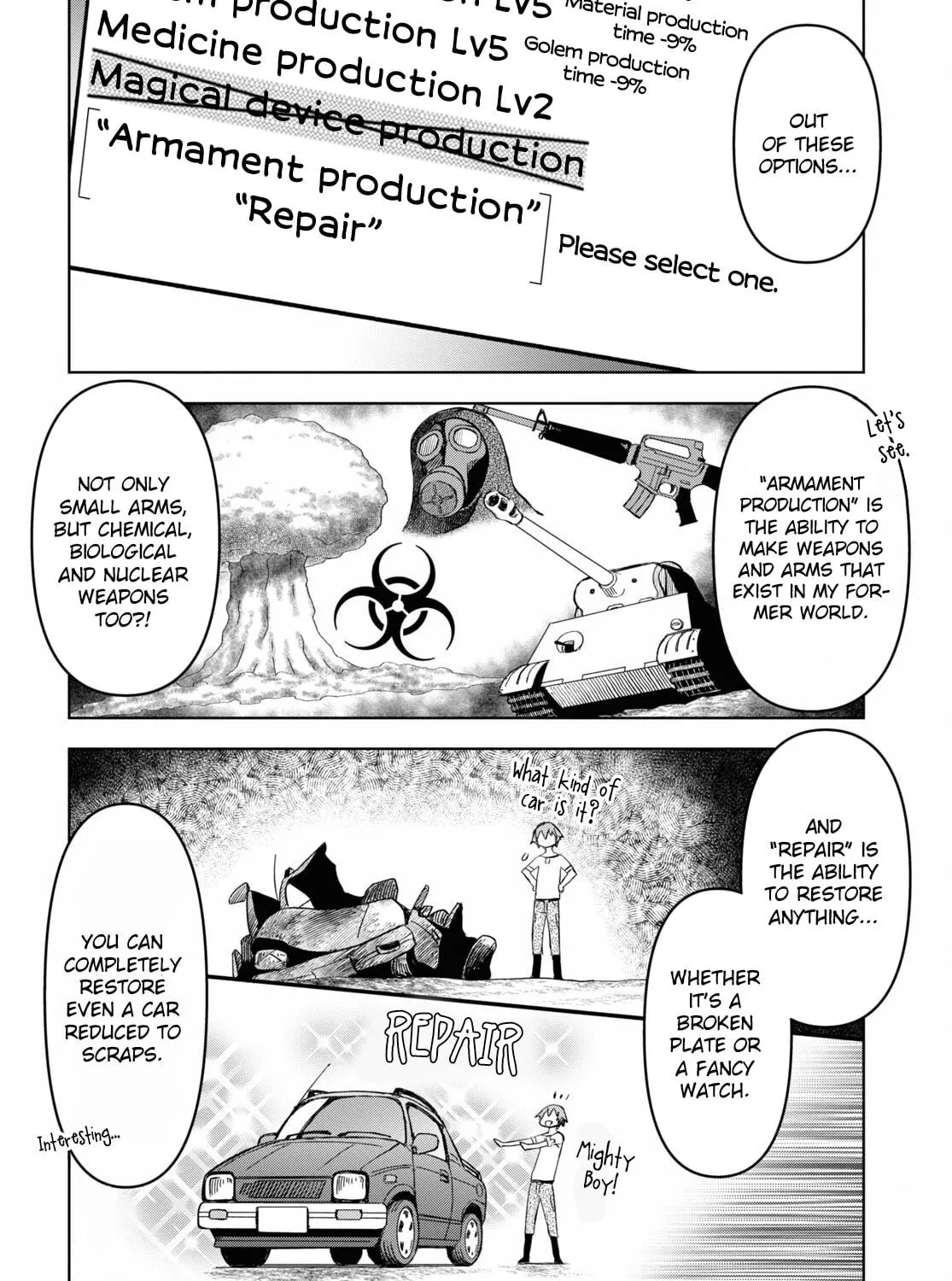 Dungeon Tou de Yadoya wo Yarou! Souzou Mahou wo Moratta Ore no Hosoude Hanjouki Chapter 15 page 49 - 