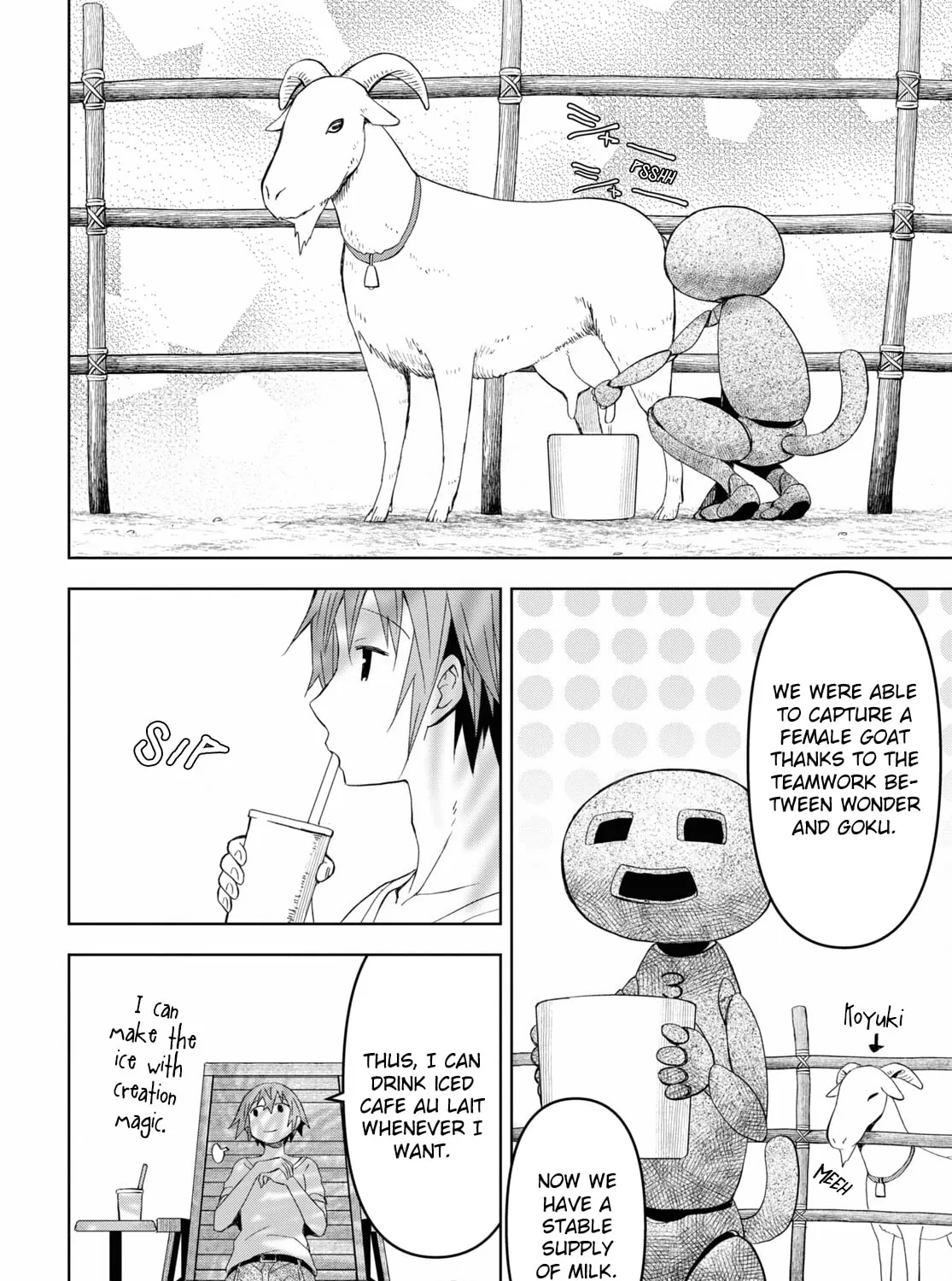 Dungeon Tou de Yadoya wo Yarou! Souzou Mahou wo Moratta Ore no Hosoude Hanjouki Chapter 15 page 7 - 