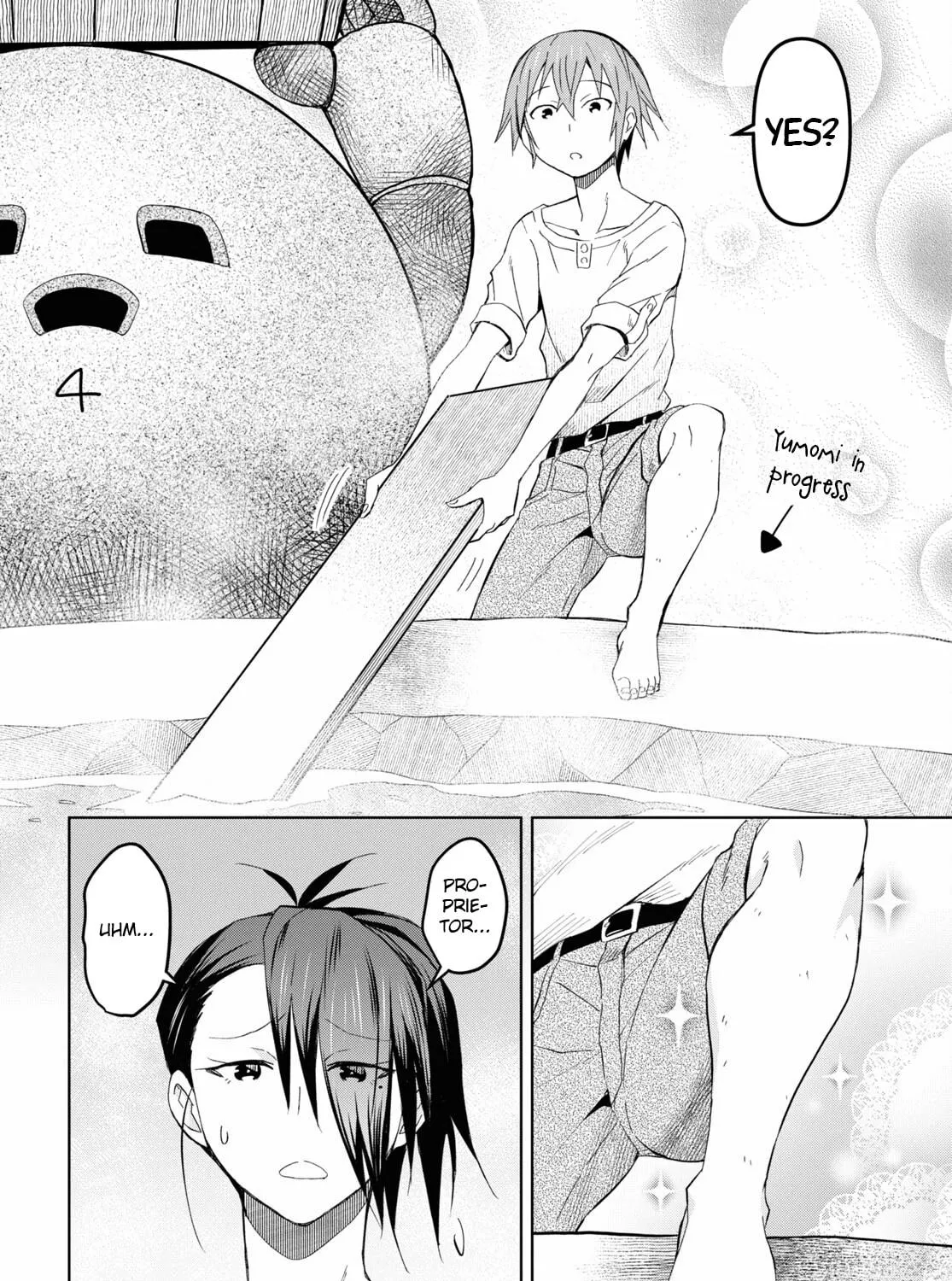Dungeon Tou de Yadoya wo Yarou! Souzou Mahou wo Moratta Ore no Hosoude Hanjouki Chapter 16 page 35 - 
