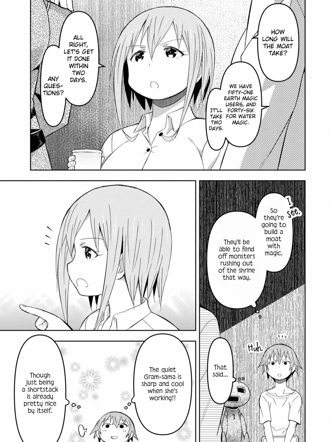 Dungeon Tou de Yadoya wo Yarou! Souzou Mahou wo Moratta Ore no Hosoude Hanjouki Chapter 16 page 53 - 