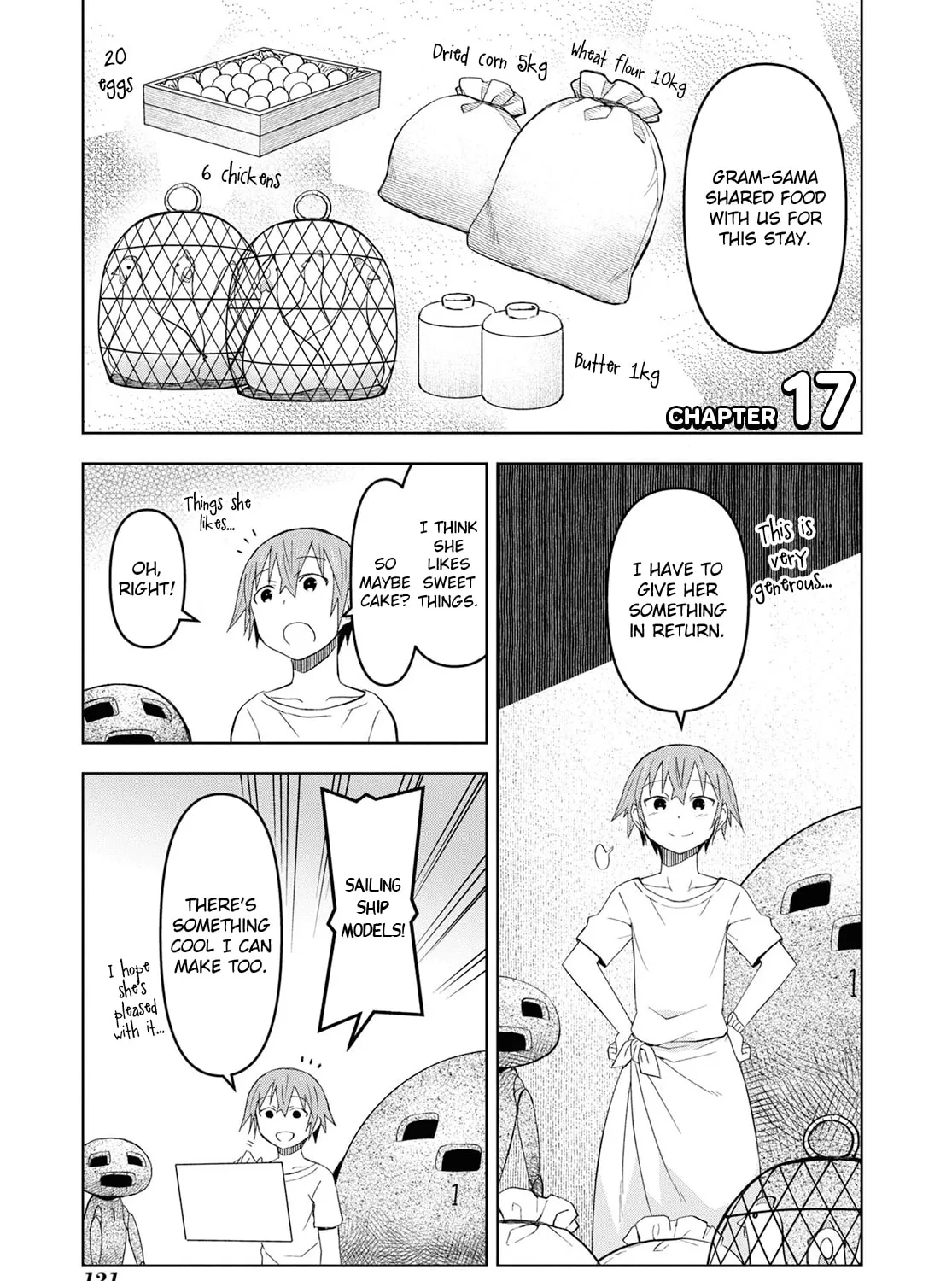 Dungeon Tou de Yadoya wo Yarou! Souzou Mahou wo Moratta Ore no Hosoude Hanjouki Chapter 17 page 1 - 