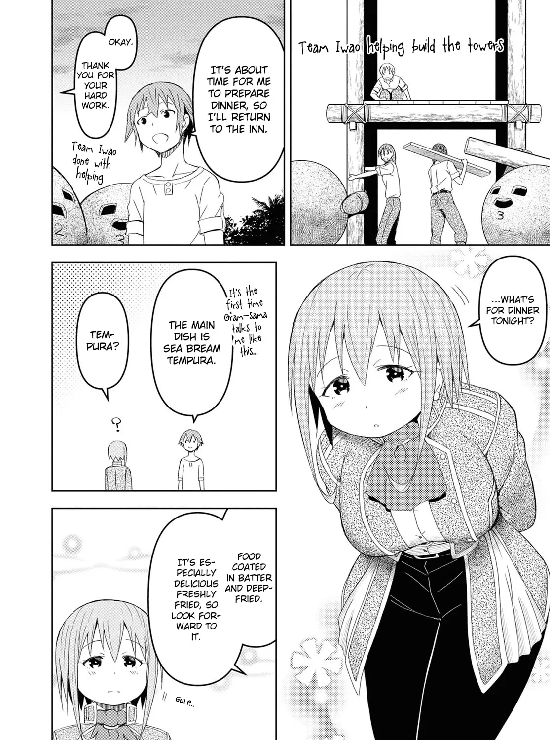 Dungeon Tou de Yadoya wo Yarou! Souzou Mahou wo Moratta Ore no Hosoude Hanjouki Chapter 18 page 43 - 
