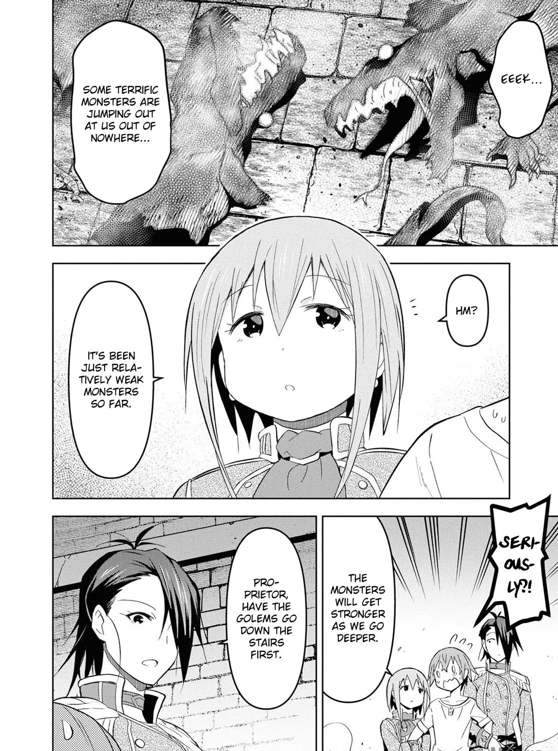 Dungeon Tou de Yadoya wo Yarou! Souzou Mahou wo Moratta Ore no Hosoude Hanjouki Chapter 19 page 53 - 