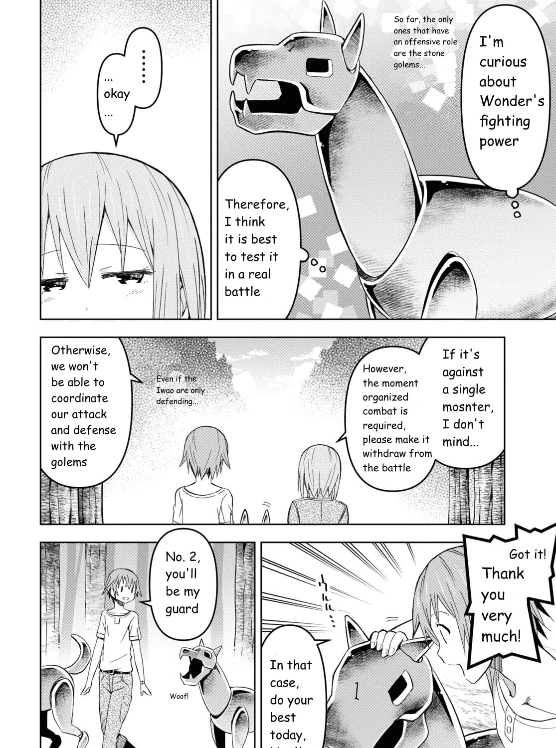 Dungeon Tou de Yadoya wo Yarou! Souzou Mahou wo Moratta Ore no Hosoude Hanjouki Chapter 21 page 27 - 