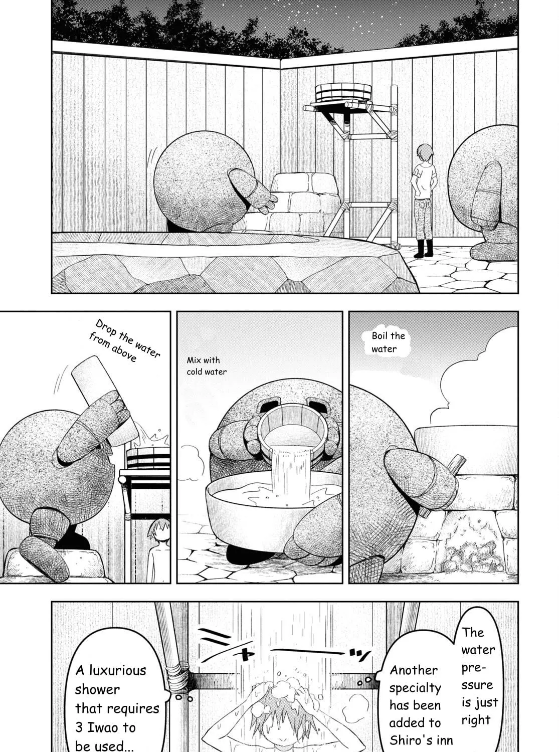 Dungeon Tou de Yadoya wo Yarou! Souzou Mahou wo Moratta Ore no Hosoude Hanjouki Chapter 22 page 29 - 